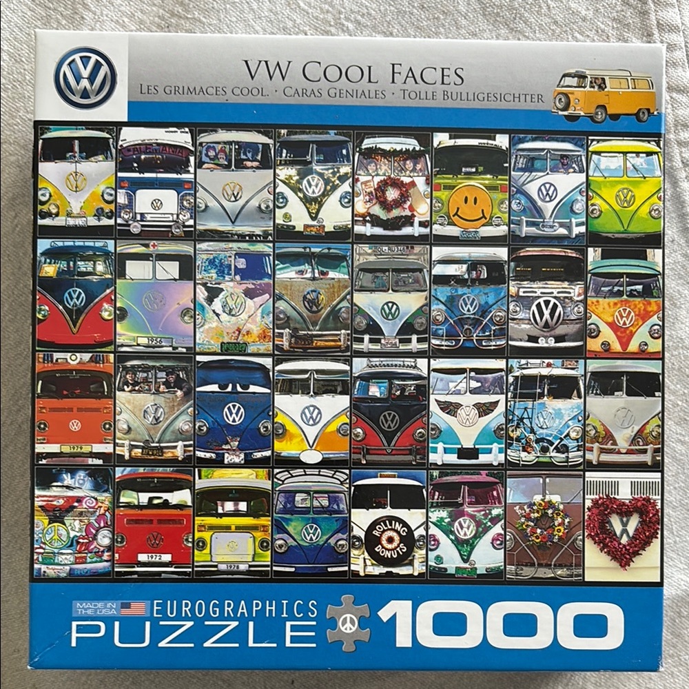 VW Cool Faces Puzzle 1000 Pieces